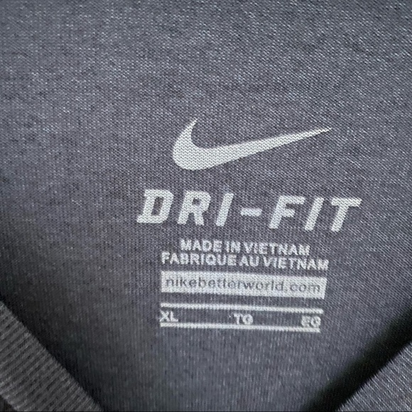 NWT Nike Cal UC Berkeley Men’s Dri Fit Navy Football Tee Sz XL - Picture 6 of 11